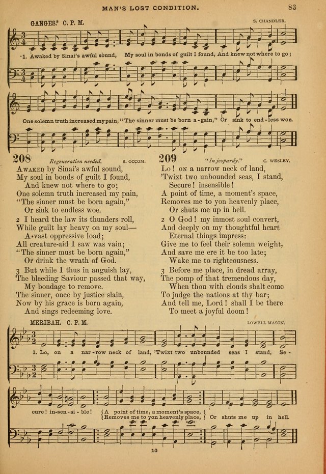 The Calvary Selection of Spiritual Songs: with music for use in social meetings. page 83
