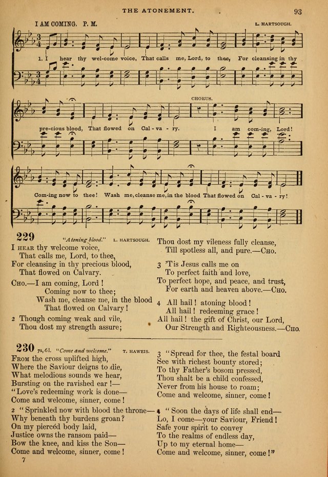 The Calvary Selection of Spiritual Songs: with music for use in social meetings. page 93