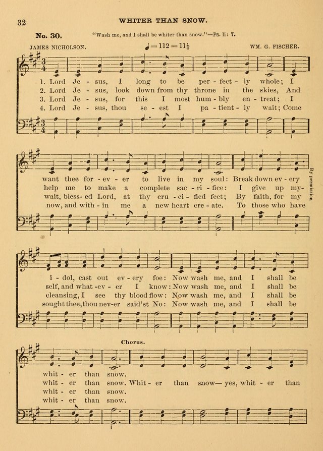 The Christian Sunday School Hymnal: a compilation of choice hymns and tunes for Sunday schools page 32