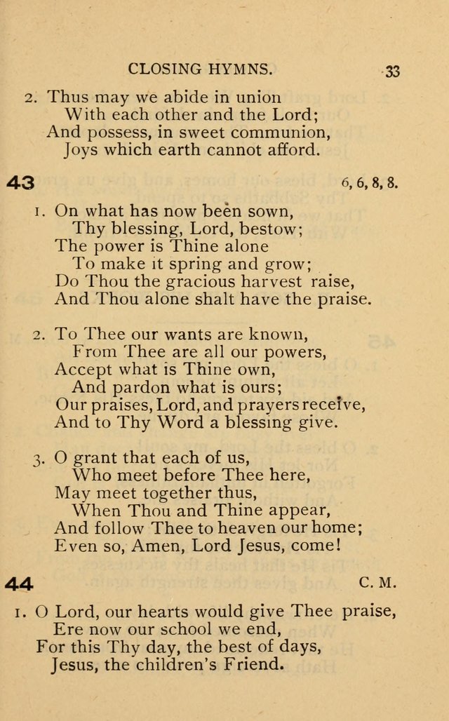 The Church and Sunday-School Hymnal page 121