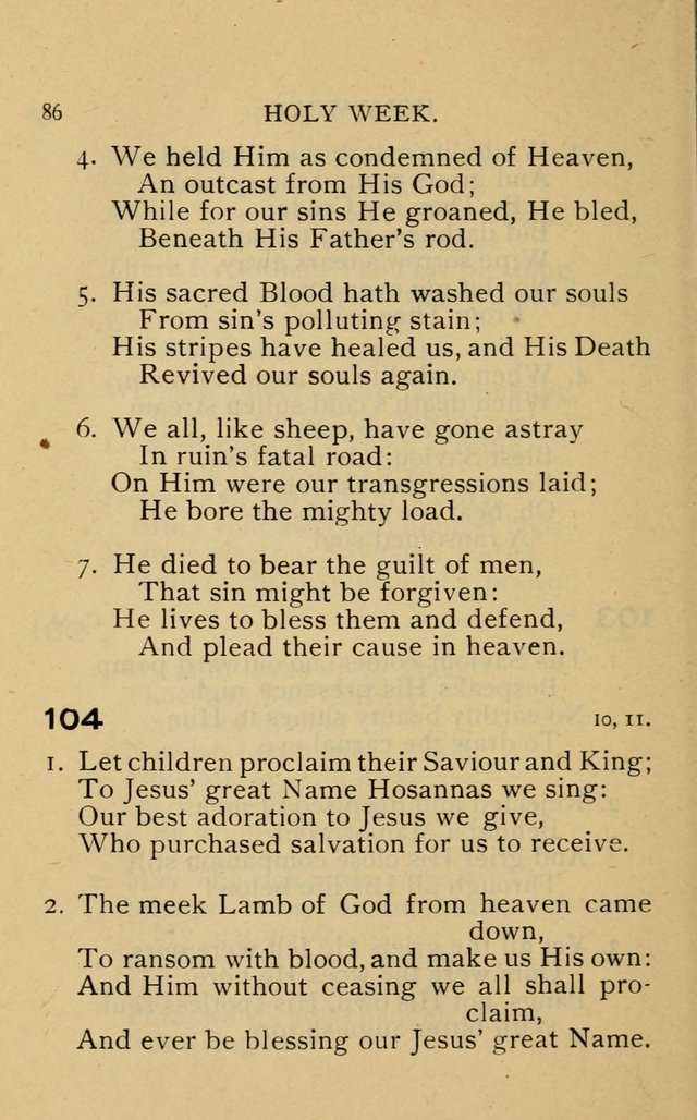 The Church and Sunday-School Hymnal page 174
