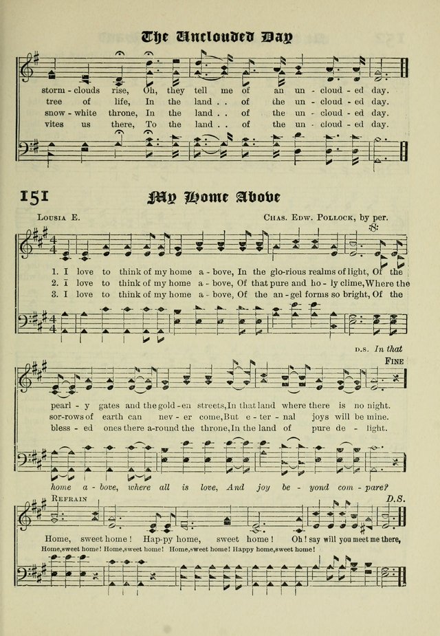 Church and Sunday School Hymnal with Supplement: a Collection of Hymns and Sacred Songs ... [with Deutscher Anhang] page 101