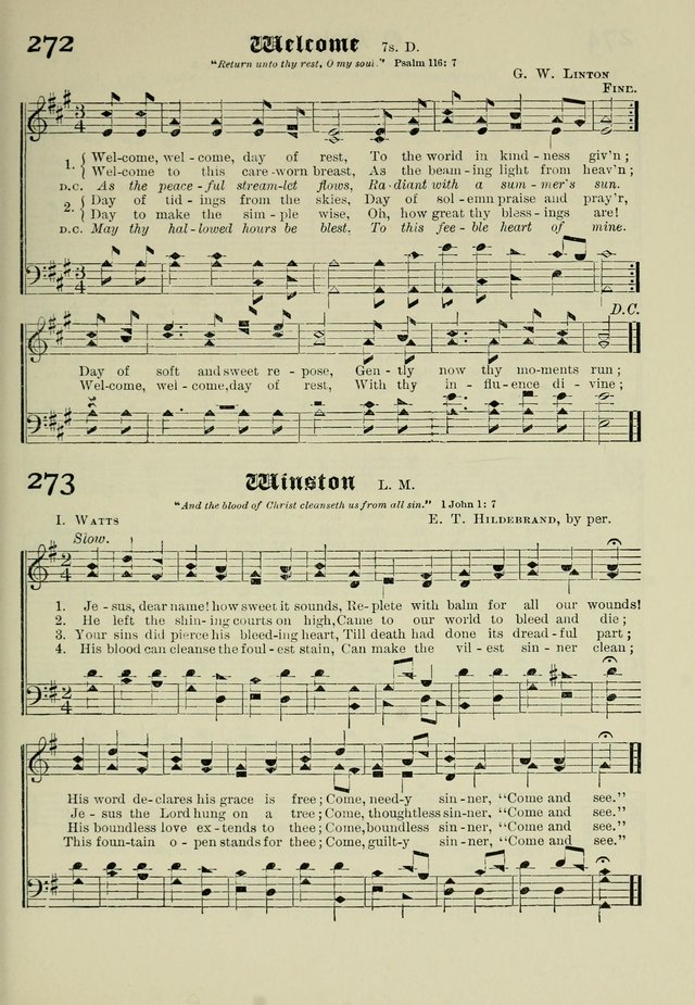 Church and Sunday School Hymnal with Supplement: a Collection of Hymns and Sacred Songs ... [with Deutscher Anhang] page 195