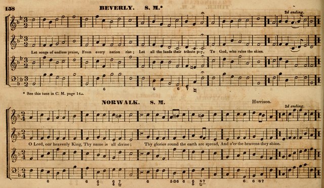 The Choir: or, Union collection of church music. Consisting of a great variety of psalm and hymn tunes, anthems, &c. original and selected. Including many beautiful subjects from the works.. (2nd ed.) page 158