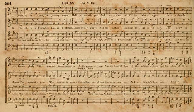 The Choir: or, Union collection of church music. Consisting of a great variety of psalm and hymn tunes, anthems, &c. original and selected. Including many beautiful subjects from the works.. (2nd ed.) page 264