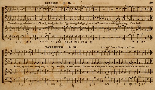 The Choir: or, Union collection of church music. Consisting of a great variety of psalm and hymn tunes, anthems, &c. original and selected. Including many beautiful subjects from the works.. (2nd ed.) page 37