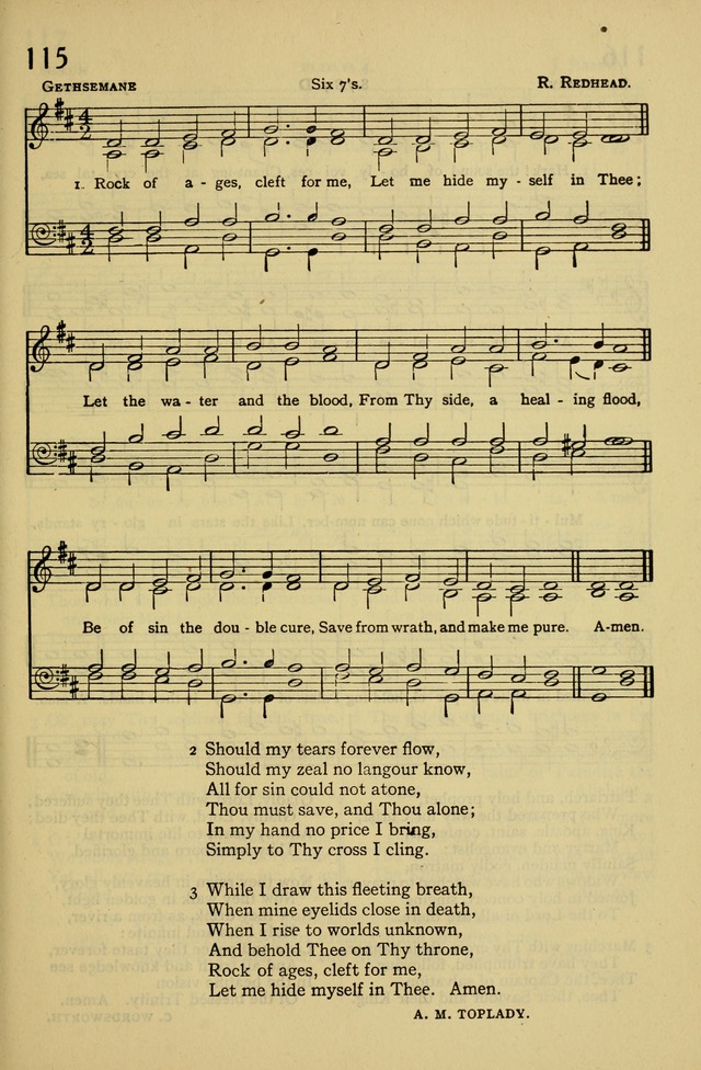 Columbia University Hymnal page 123
