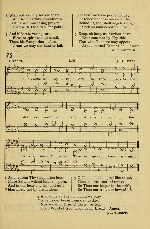 Columbia University Hymnal page 79