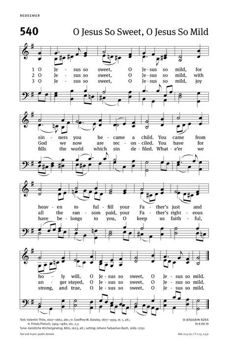 Christian Worship: Hymnal page 520