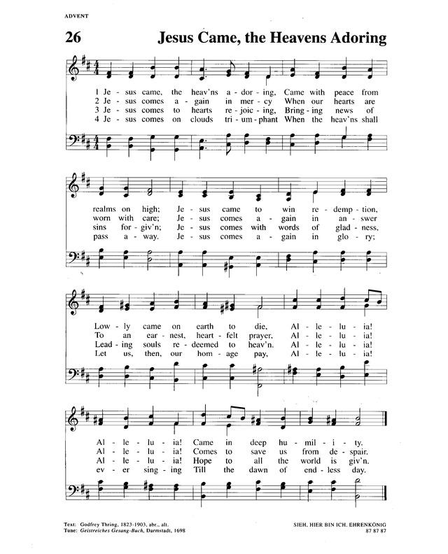 Christian Worship (1993): a Lutheran hymnal page 195