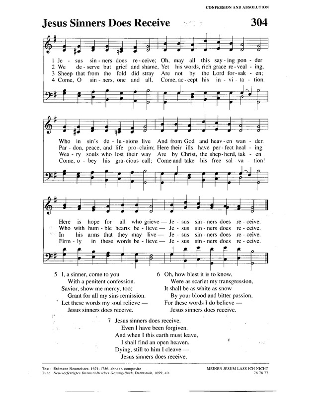 Christian Worship (1993): a Lutheran hymnal page 536