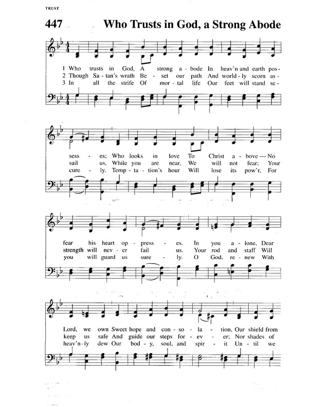 Christian Worship (1993): a Lutheran hymnal page 709