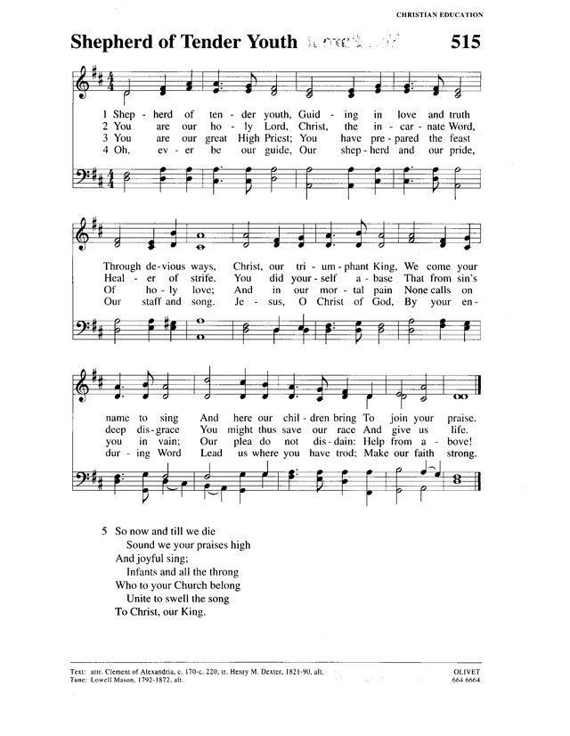Christian Worship (1993): a Lutheran hymnal page 786