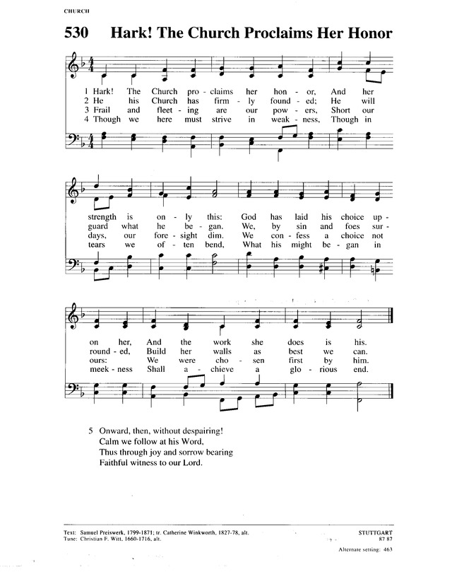 Christian Worship (1993): a Lutheran hymnal page 803