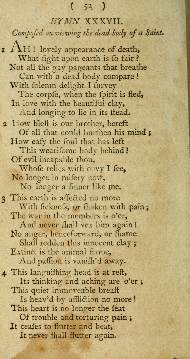 A Collection of Hymns for the use of Christians page 126