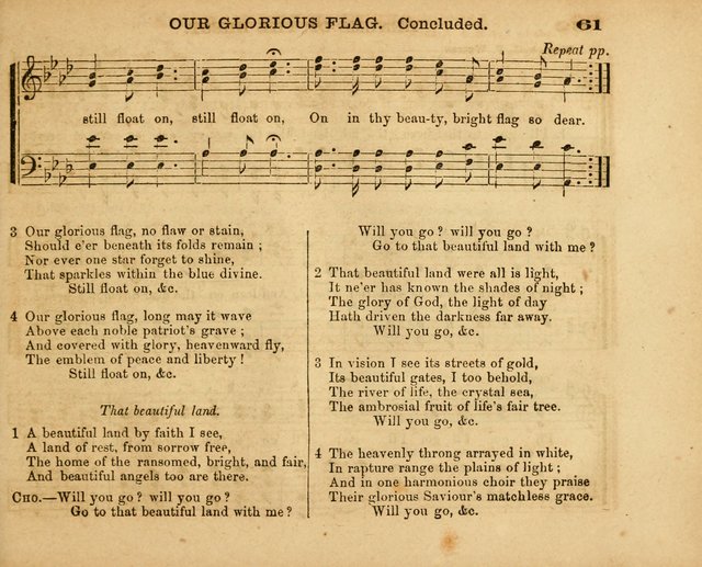 The Diadem: a collection of tunes and hymns for Sunday school and devotional meetings page 61