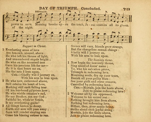 The Diadem: a collection of tunes and hymns for Sunday school and devotional meetings page 73