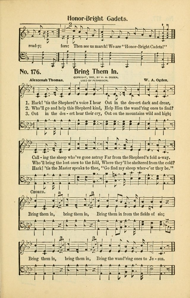Diadems: a collection of religious songs, new and old, for the church and Sunday school page 175