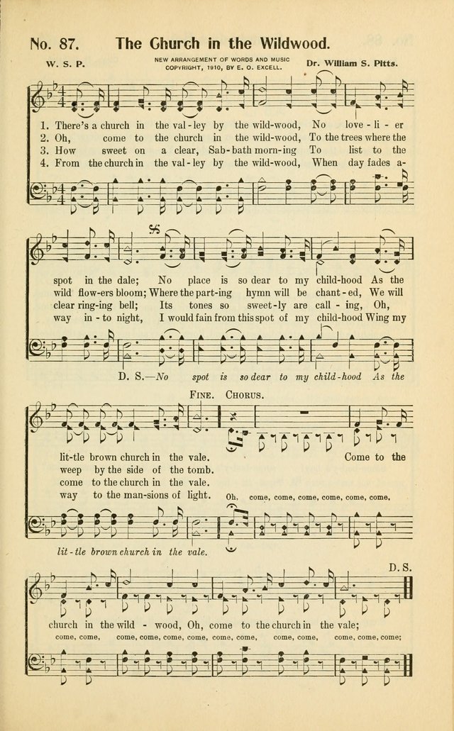 Diadems: a collection of religious songs, new and old, for the church and Sunday school page 87