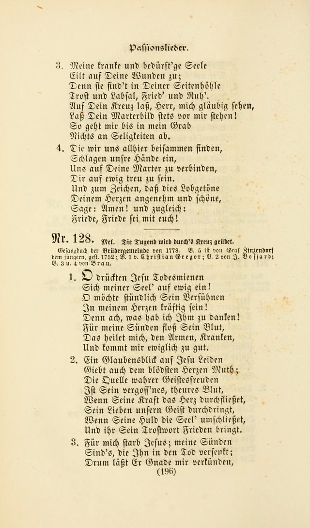 Deutsches Gesang- und Choralbuch: eine Auswahl geistlicher Lieder ... Neue, verbesserte und verhmehrte Aufl. page 193