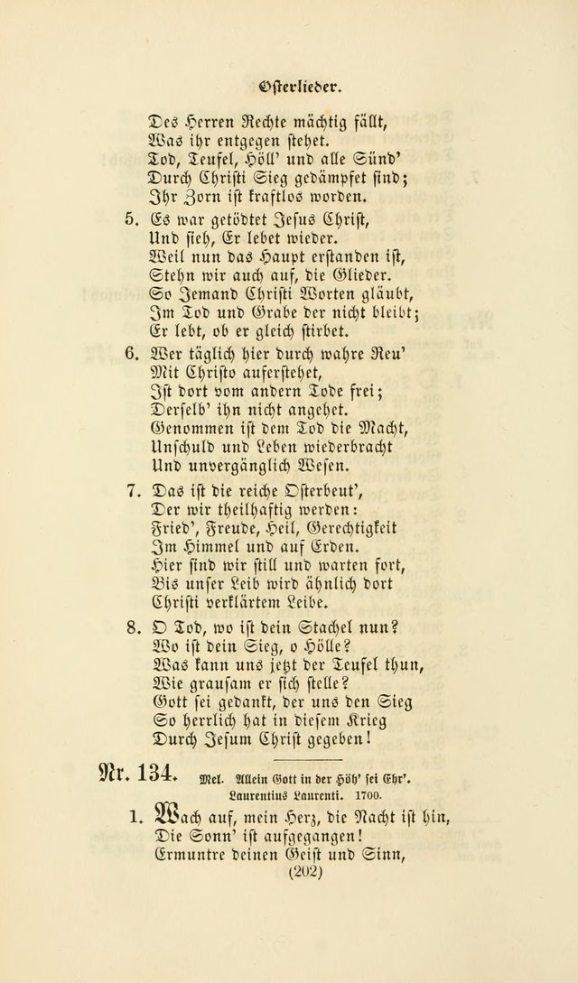 Deutsches Gesang- und Choralbuch: eine Auswahl geistlicher Lieder ... Neue, verbesserte und verhmehrte Aufl. page 199