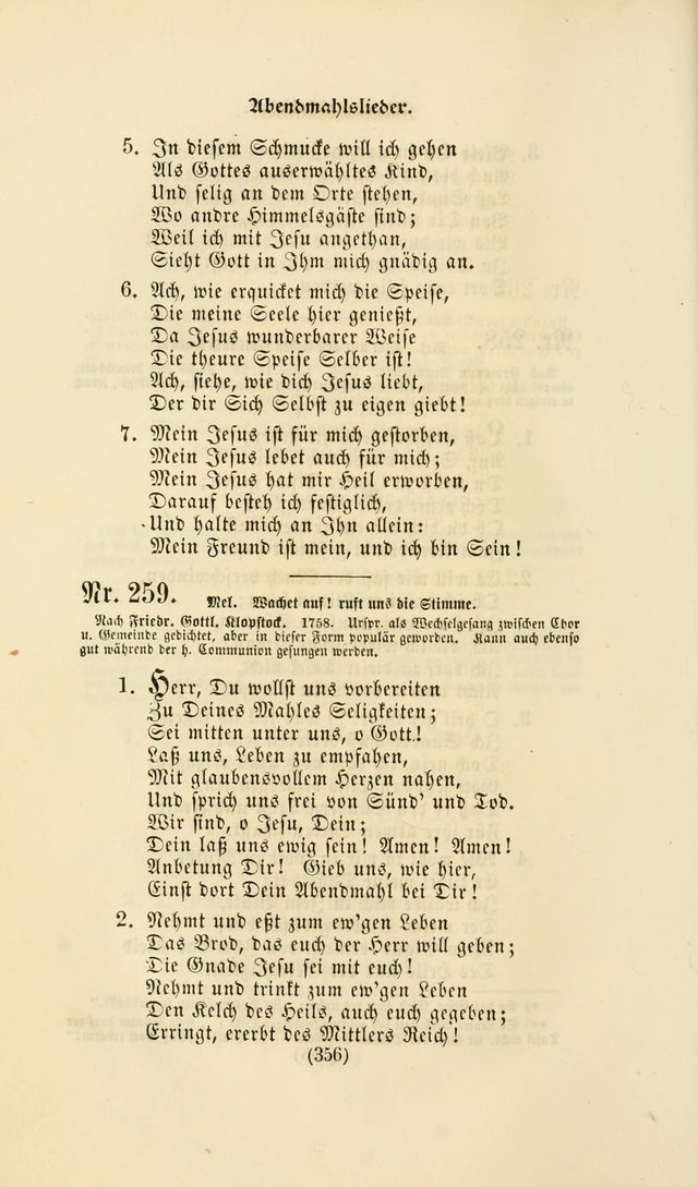 Deutsches Gesang- und Choralbuch: eine Auswahl geistlicher Lieder ... Neue, verbesserte und verhmehrte Aufl. page 353