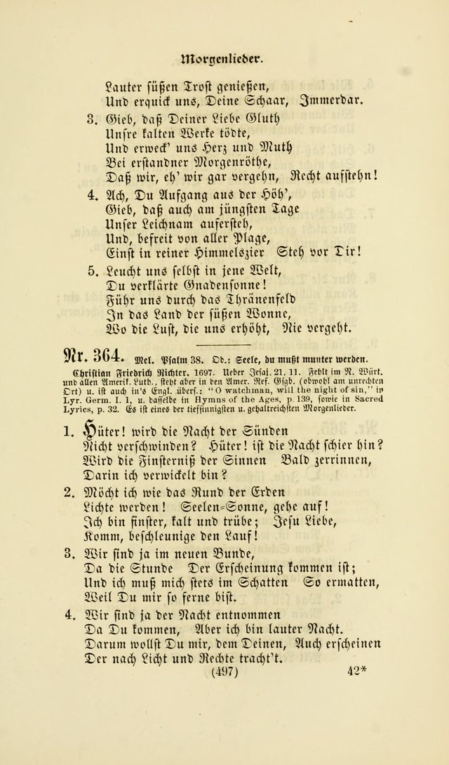 Deutsches Gesang- und Choralbuch: eine Auswahl geistlicher Lieder ... Neue, verbesserte und verhmehrte Aufl. page 494