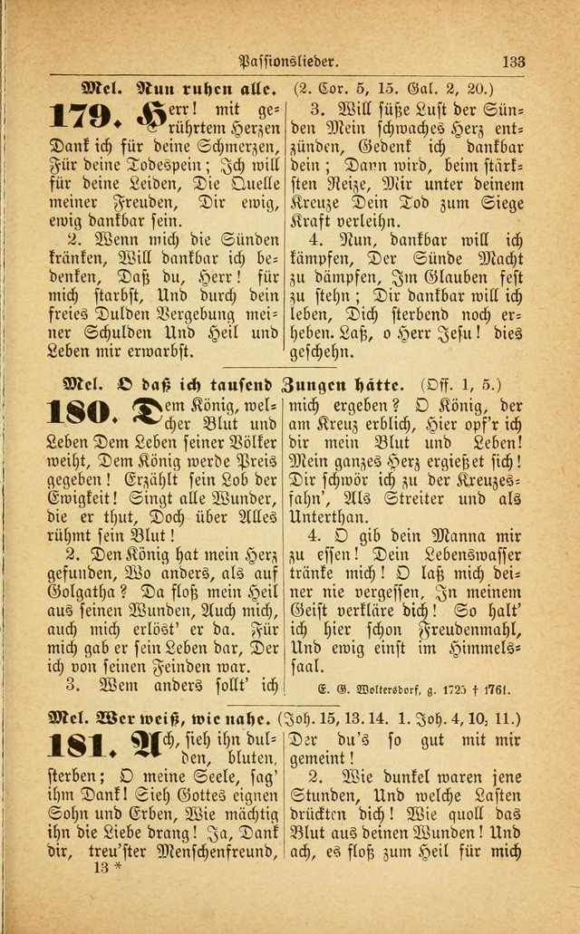 Deutsches Gesangbuch: für den Evangelisch-Lutherische Kirche in den Vereinigten Staaten herausgegen mit kirchlicher Genehmigung  page 187