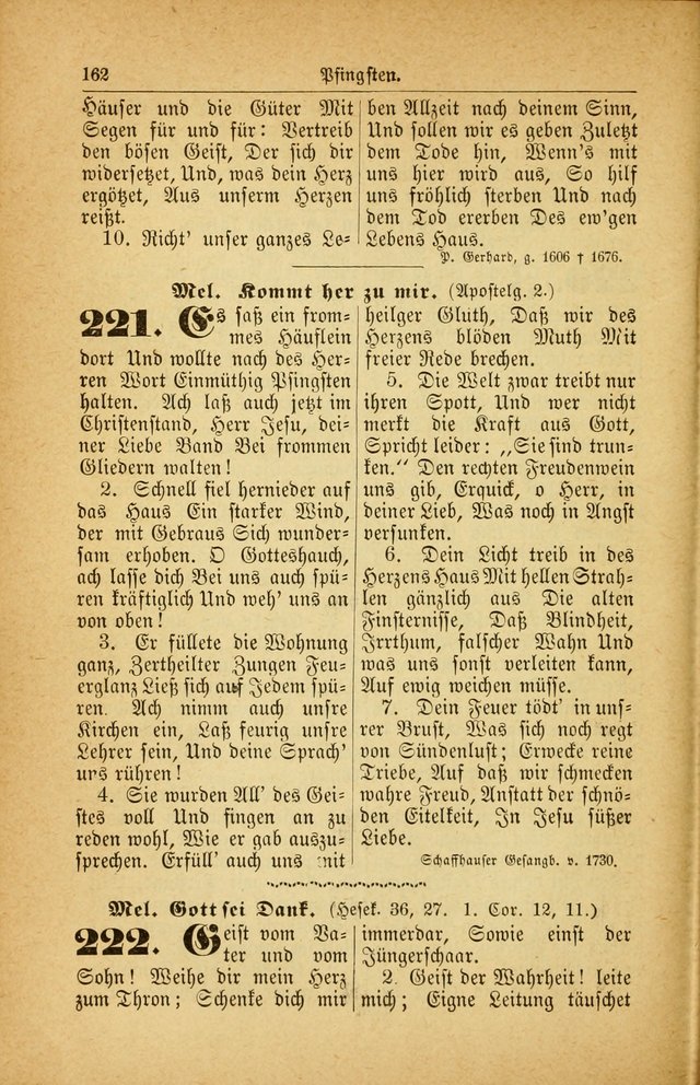Deutsches Gesangbuch: für den Evangelisch-Lutherische Kirche in den Vereinigten Staaten herausgegen mit kirchlicher Genehmigung  page 216