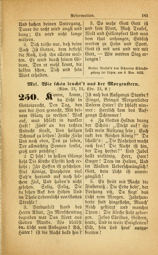 Deutsches Gesangbuch: für den Evangelisch-Lutherische Kirche in den Vereinigten Staaten herausgegen mit kirchlicher Genehmigung  page 237