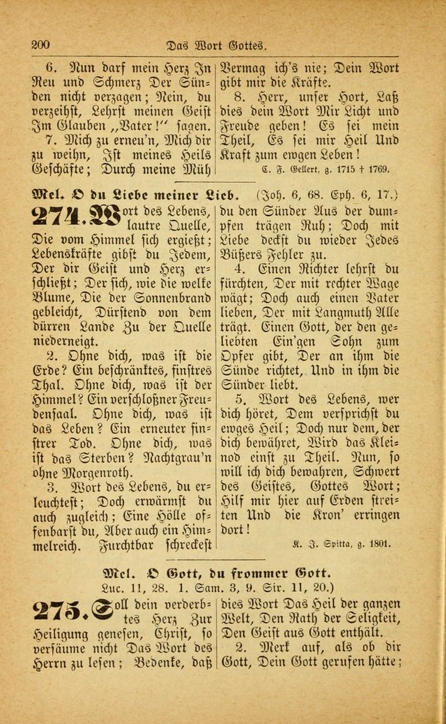Deutsches Gesangbuch: für den Evangelisch-Lutherische Kirche in den Vereinigten Staaten herausgegen mit kirchlicher Genehmigung  page 254