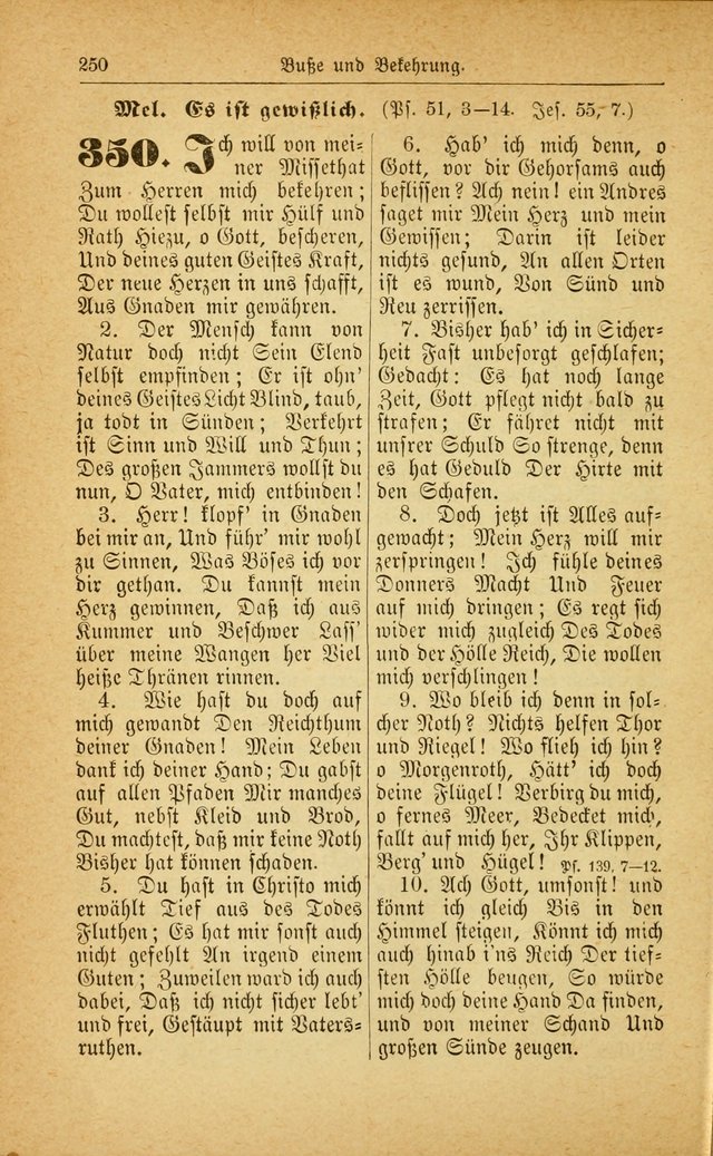 Deutsches Gesangbuch: für den Evangelisch-Lutherische Kirche in den Vereinigten Staaten herausgegen mit kirchlicher Genehmigung  page 304