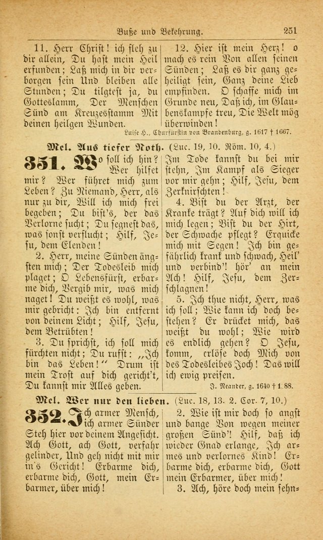 Deutsches Gesangbuch: für den Evangelisch-Lutherische Kirche in den Vereinigten Staaten herausgegen mit kirchlicher Genehmigung  page 305