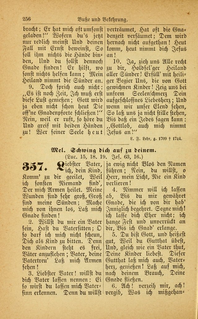Deutsches Gesangbuch: für den Evangelisch-Lutherische Kirche in den Vereinigten Staaten herausgegen mit kirchlicher Genehmigung  page 310