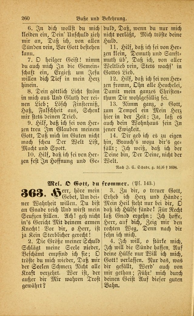 Deutsches Gesangbuch: für den Evangelisch-Lutherische Kirche in den Vereinigten Staaten herausgegen mit kirchlicher Genehmigung  page 314