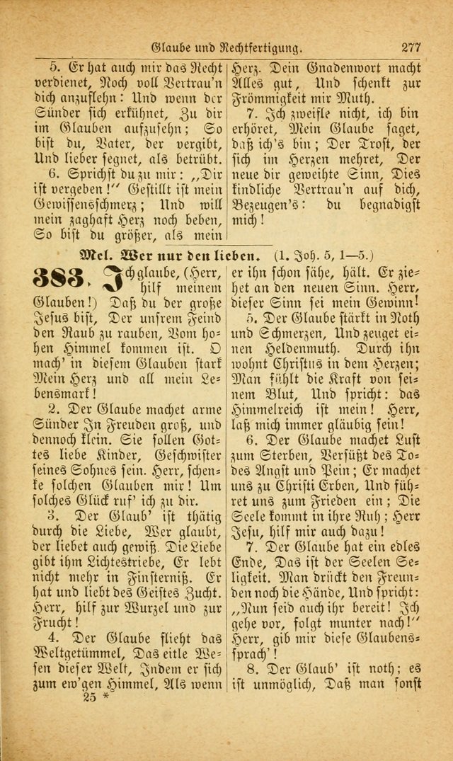 Deutsches Gesangbuch: für den Evangelisch-Lutherische Kirche in den Vereinigten Staaten herausgegen mit kirchlicher Genehmigung  page 331