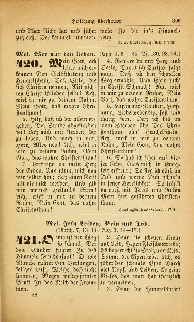 Deutsches Gesangbuch: für den Evangelisch-Lutherische Kirche in den Vereinigten Staaten herausgegen mit kirchlicher Genehmigung  page 363