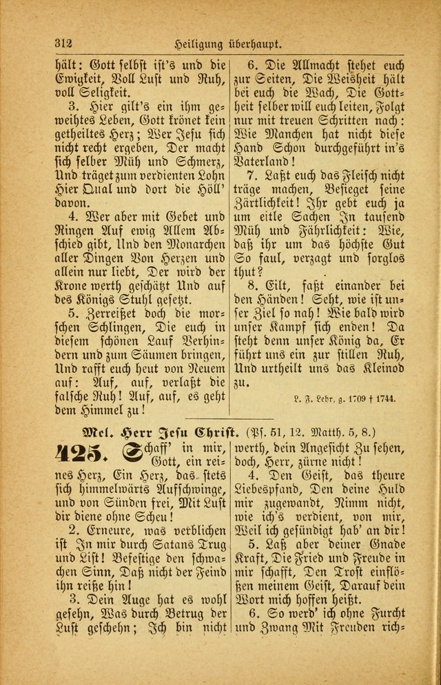 Deutsches Gesangbuch: für den Evangelisch-Lutherische Kirche in den Vereinigten Staaten herausgegen mit kirchlicher Genehmigung  page 366