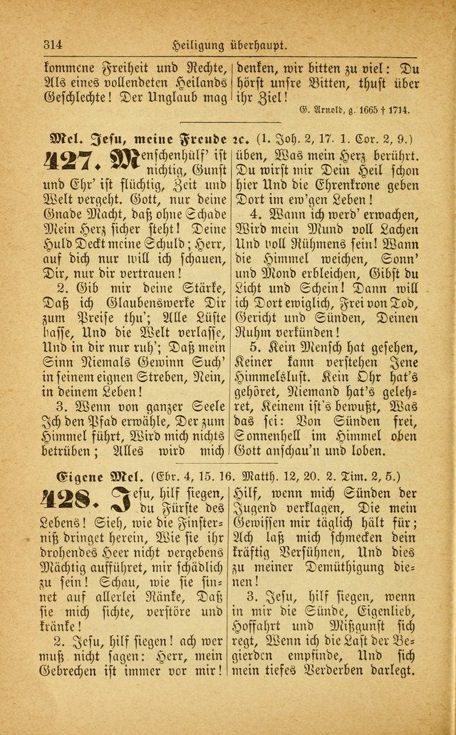 Deutsches Gesangbuch: für den Evangelisch-Lutherische Kirche in den Vereinigten Staaten herausgegen mit kirchlicher Genehmigung  page 368