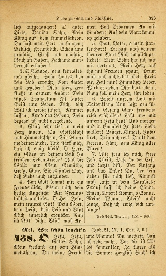 Deutsches Gesangbuch: für den Evangelisch-Lutherische Kirche in den Vereinigten Staaten herausgegen mit kirchlicher Genehmigung  page 377
