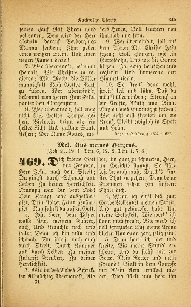 Deutsches Gesangbuch: für den Evangelisch-Lutherische Kirche in den Vereinigten Staaten herausgegen mit kirchlicher Genehmigung  page 399