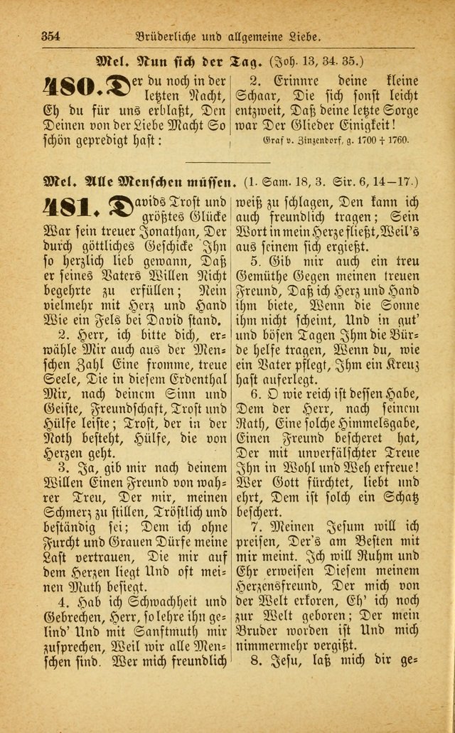 Deutsches Gesangbuch: für den Evangelisch-Lutherische Kirche in den Vereinigten Staaten herausgegen mit kirchlicher Genehmigung  page 408