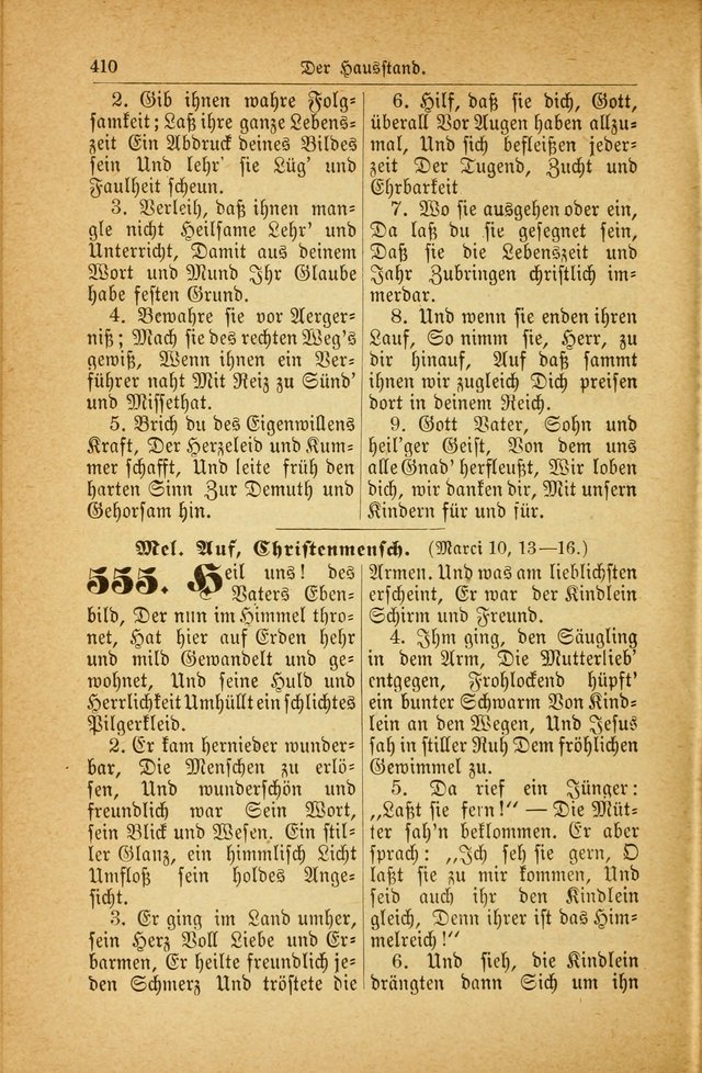 Deutsches Gesangbuch: für den Evangelisch-Lutherische Kirche in den Vereinigten Staaten herausgegen mit kirchlicher Genehmigung  page 464