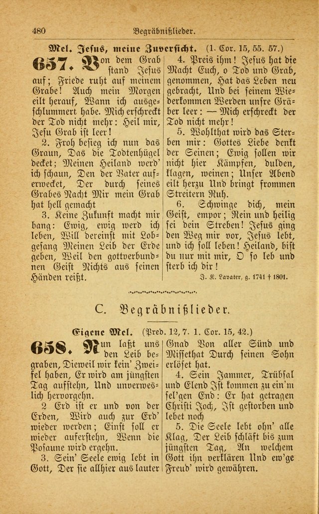 Deutsches Gesangbuch: für den Evangelisch-Lutherische Kirche in den Vereinigten Staaten herausgegen mit kirchlicher Genehmigung  page 534