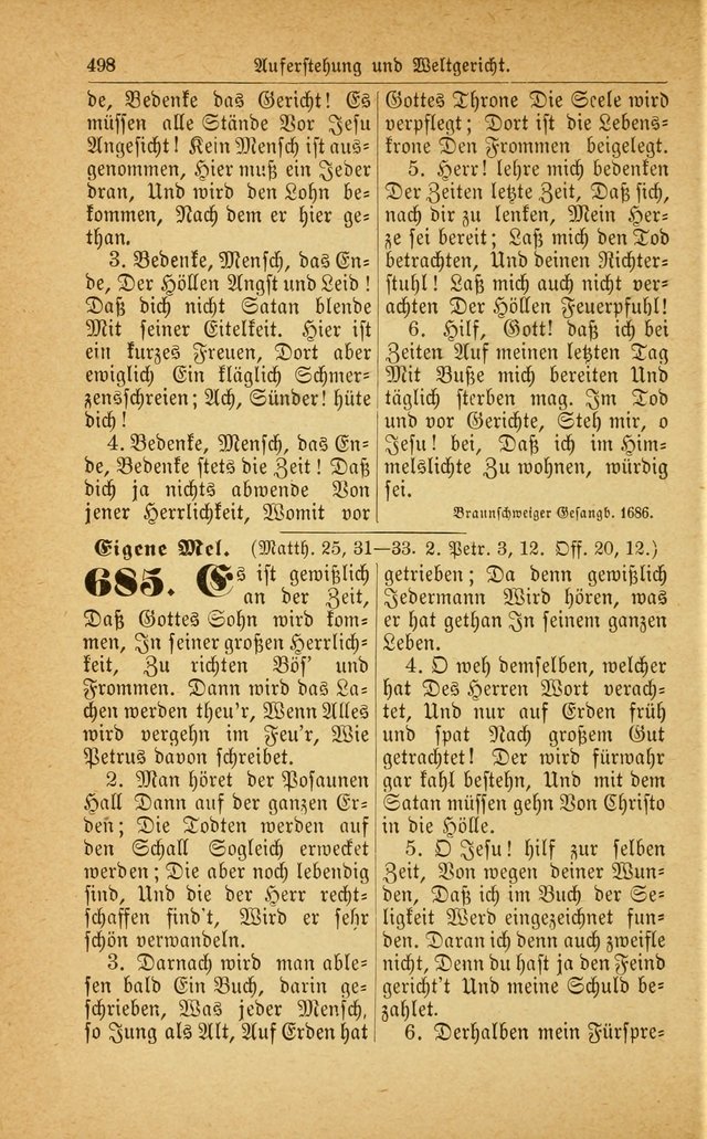 Deutsches Gesangbuch: für den Evangelisch-Lutherische Kirche in den Vereinigten Staaten herausgegen mit kirchlicher Genehmigung  page 552