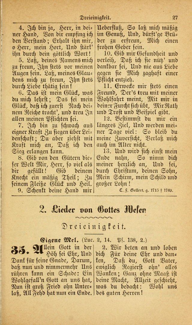 Deutsches Gesangbuch: für den Evangelisch-Lutherische Kirche in den Vereinigten Staaten herausgegen mit kirchlicher Genehmigung  page 81