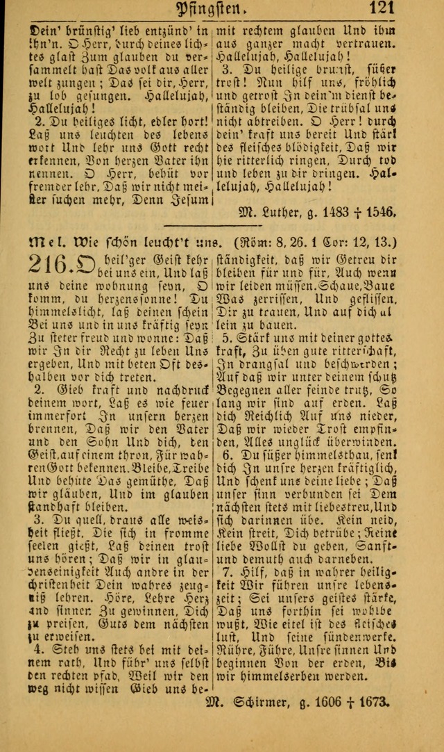 Deutsches Gesangbuch für die Evangelisch-Luterische Kirche in den Vereinigten Staaten: herausgegeben mit kirchlicher Genehmigung (22nd aufl.) page 123