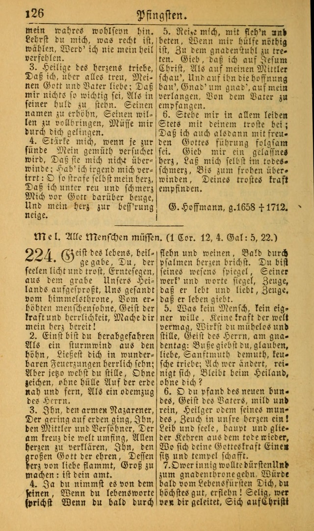Deutsches Gesangbuch für die Evangelisch-Luterische Kirche in den Vereinigten Staaten: herausgegeben mit kirchlicher Genehmigung (22nd aufl.) page 128