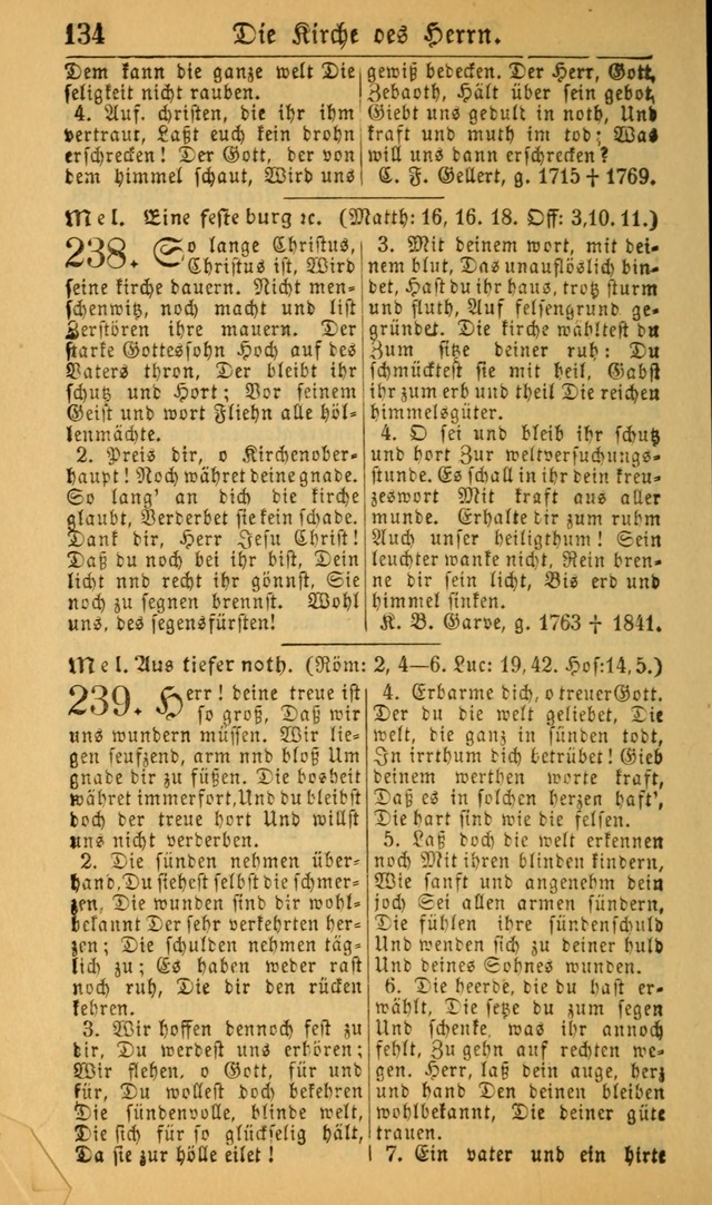 Deutsches Gesangbuch für die Evangelisch-Luterische Kirche in den Vereinigten Staaten: herausgegeben mit kirchlicher Genehmigung (22nd aufl.) page 136