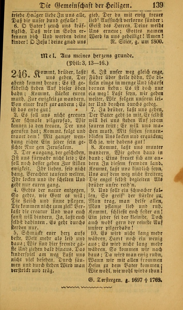 Deutsches Gesangbuch für die Evangelisch-Luterische Kirche in den Vereinigten Staaten: herausgegeben mit kirchlicher Genehmigung (22nd aufl.) page 141